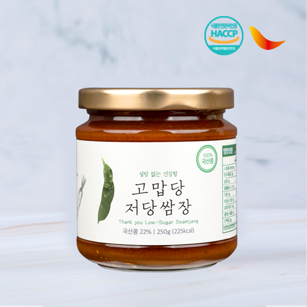 고맙당 국산 저당 알룰로스 쌈장 250g / 385g 이미지 1