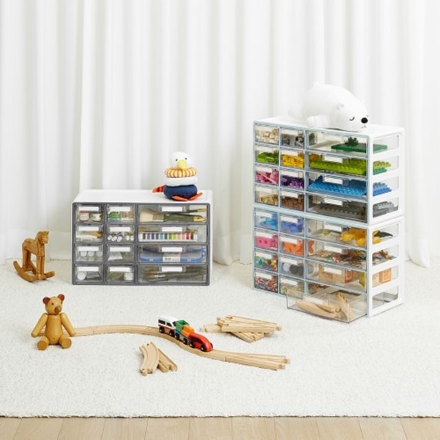 책상 꾸미기 UP 시스템 멀티박스 복합형 12단