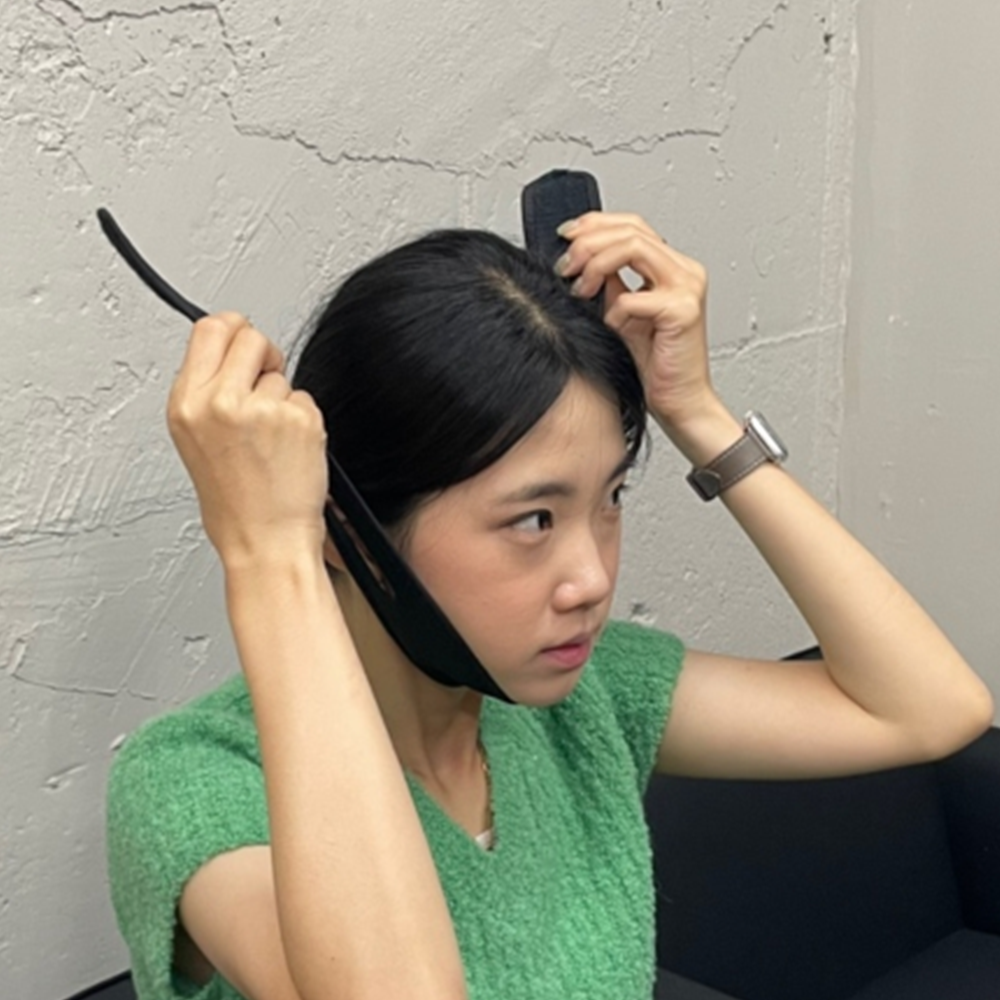 얼굴고정 입벌림방지밴드 턱벌어짐예방스트랩 잠잘때