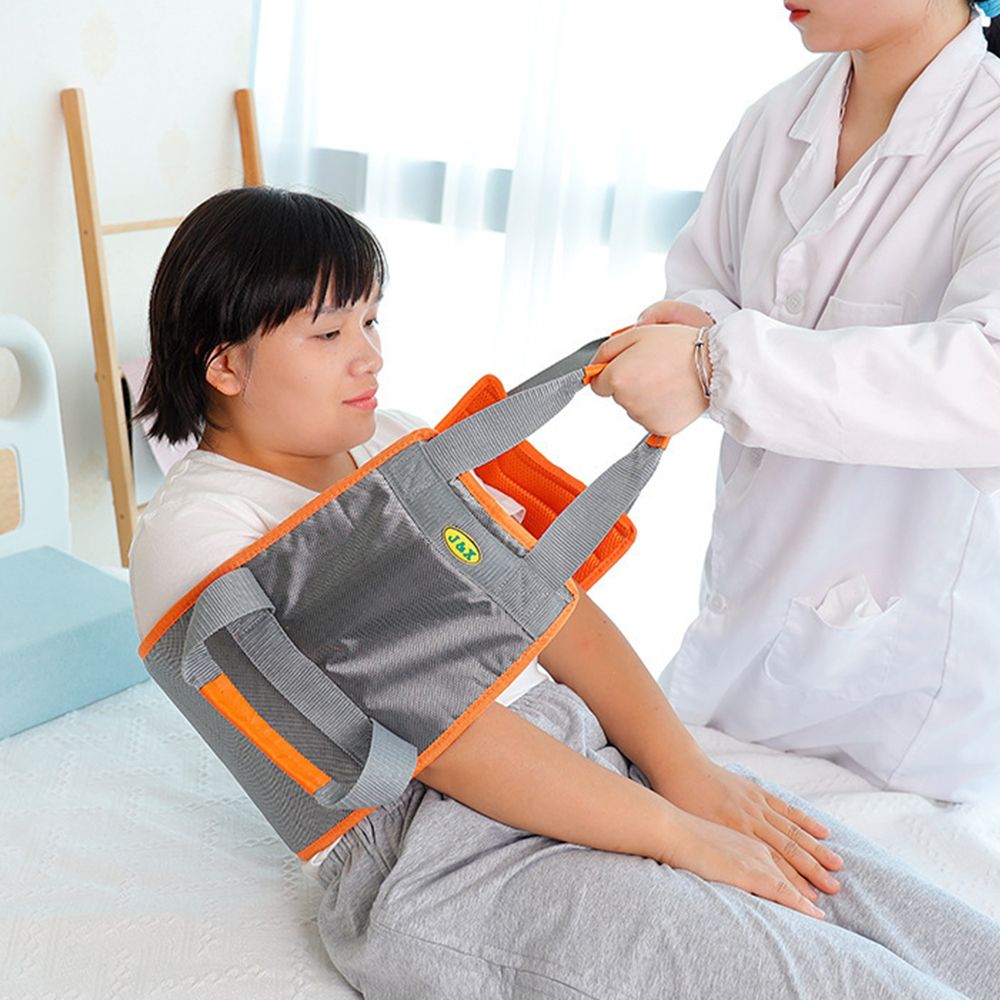 환자 자세변경 벨트 노인 기립 뒤집기 자세변환 시트 - 메인 이미지