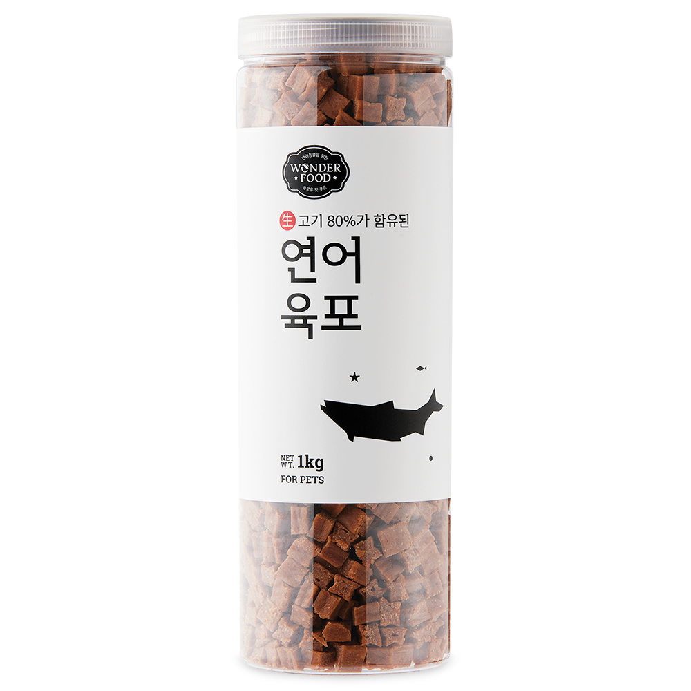 (3개) 원더푸드 큐브져키 대용량 강아지간식 노즈워크 트릿 칭찬 훈련 간식 이미지 8