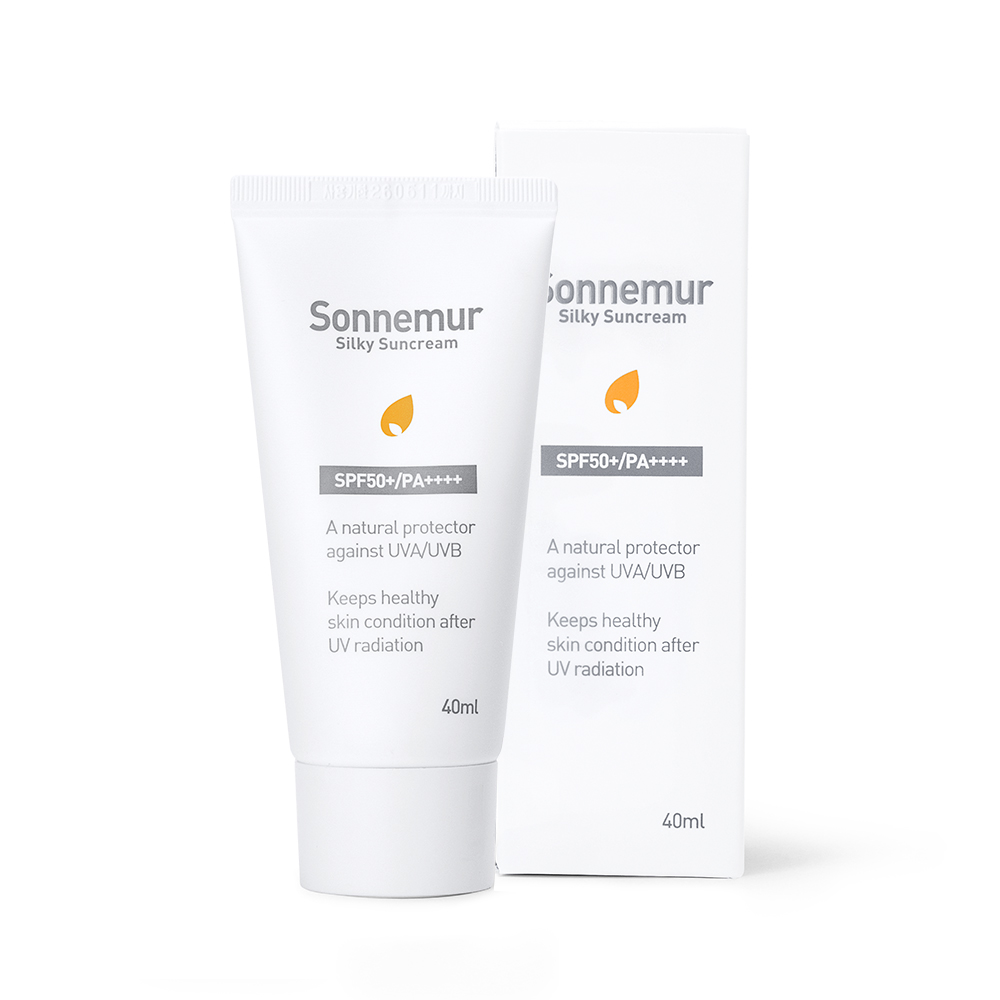 쏘네뮤 3중 기능성 실키 선크림 40ml(SPF50+) 자외선차단 주름개선 썬크림 제품 이미지