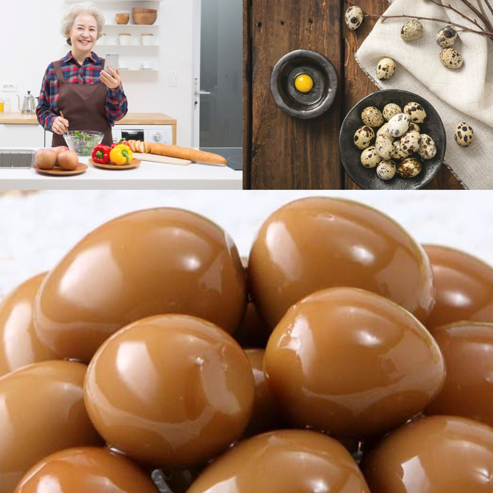 대용량 메추리알 장조림 3kg 정갈한 간장 감칠맛 식당 반찬