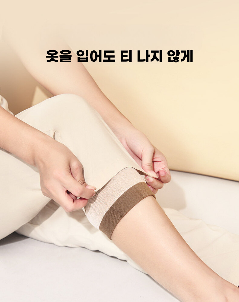 캐시미어 무릎아대 보호대 무릎토시 2개입 1세트 이미지 7