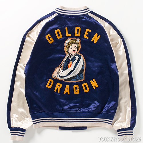 토이즈맥코이 야구점퍼 마릴린먼로 TOYS McCOY TMJ2303 GOLDEN DRAGON - 상세 이미지 3