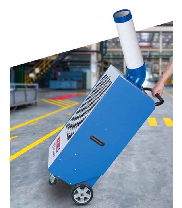 산업용 1구 이동식에어컨 야외용 작업장 농막 실외기없는에어컨