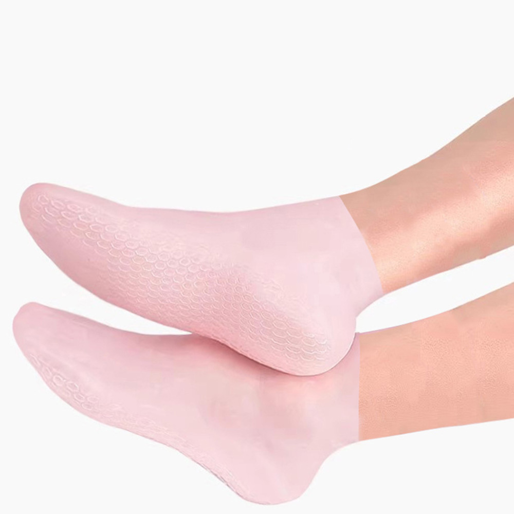 실리콘 보습양말 발바닥 발 뒤꿈치 갈라짐 패치 뒷꿈치패드 이미지 6