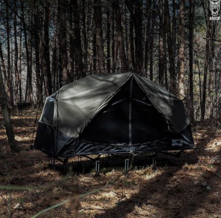 아버 코트 텐트 TC ver 백패킹 솔캠 면 1인용 야전침대 호환