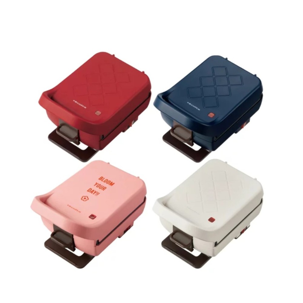 recolte 와플 핫샌드 메이커 가정용 크로플 기계 샌드위치 레트로 재팬 RPS-2 제품 이미지