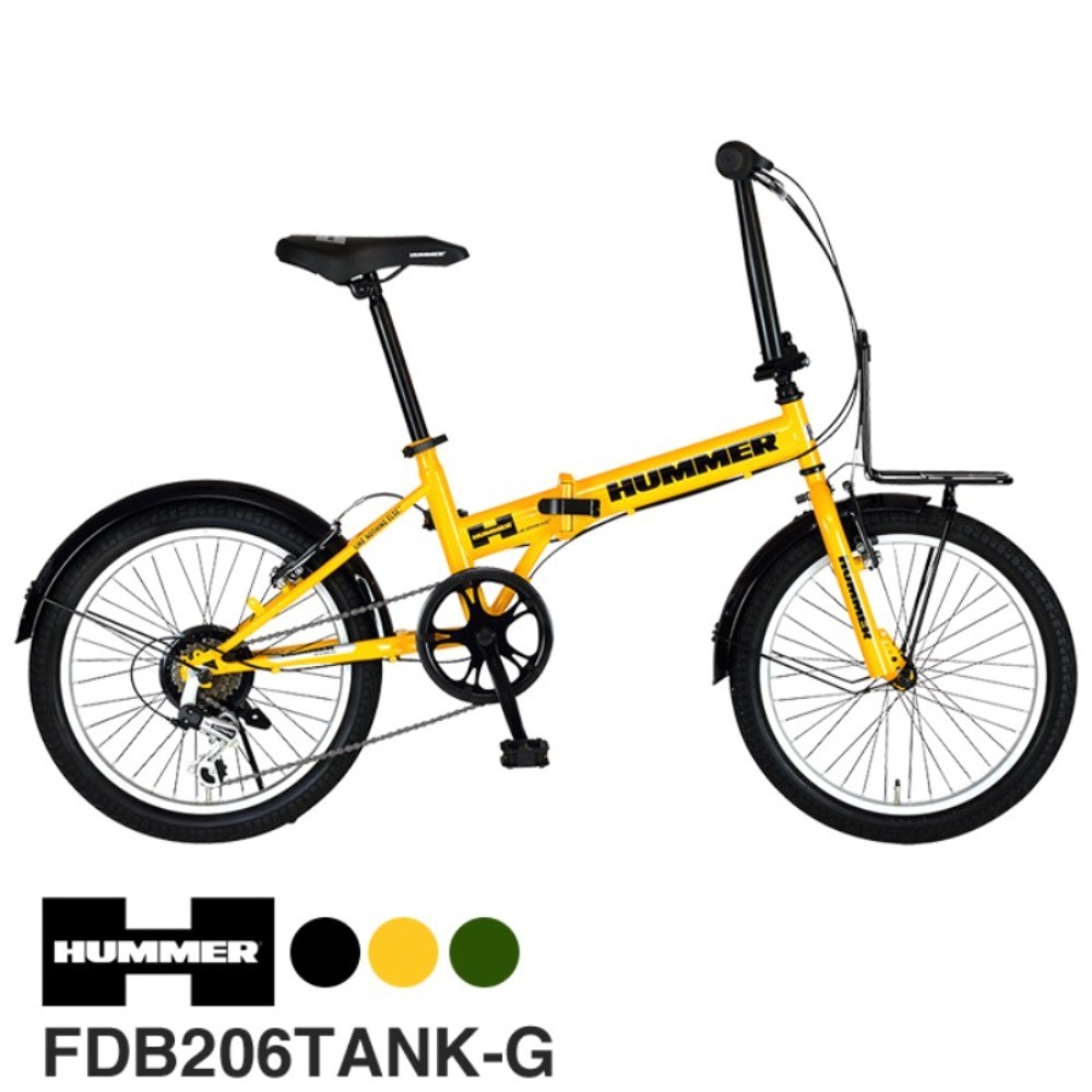 HUMMER 20인치 접이식 자전거 6단기어 FDB206 TANK-G - 상품 이미지