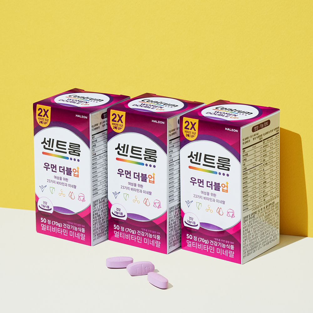 센트룸 우먼 더블업 50정, 3개 제품 이미지