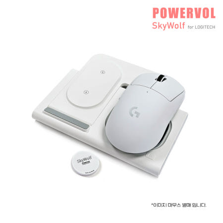 올인원 로지텍 게이밍 마우스 충전세트 올인원 무선 충전패드 충전독(삼성/애플/로지텍)PO