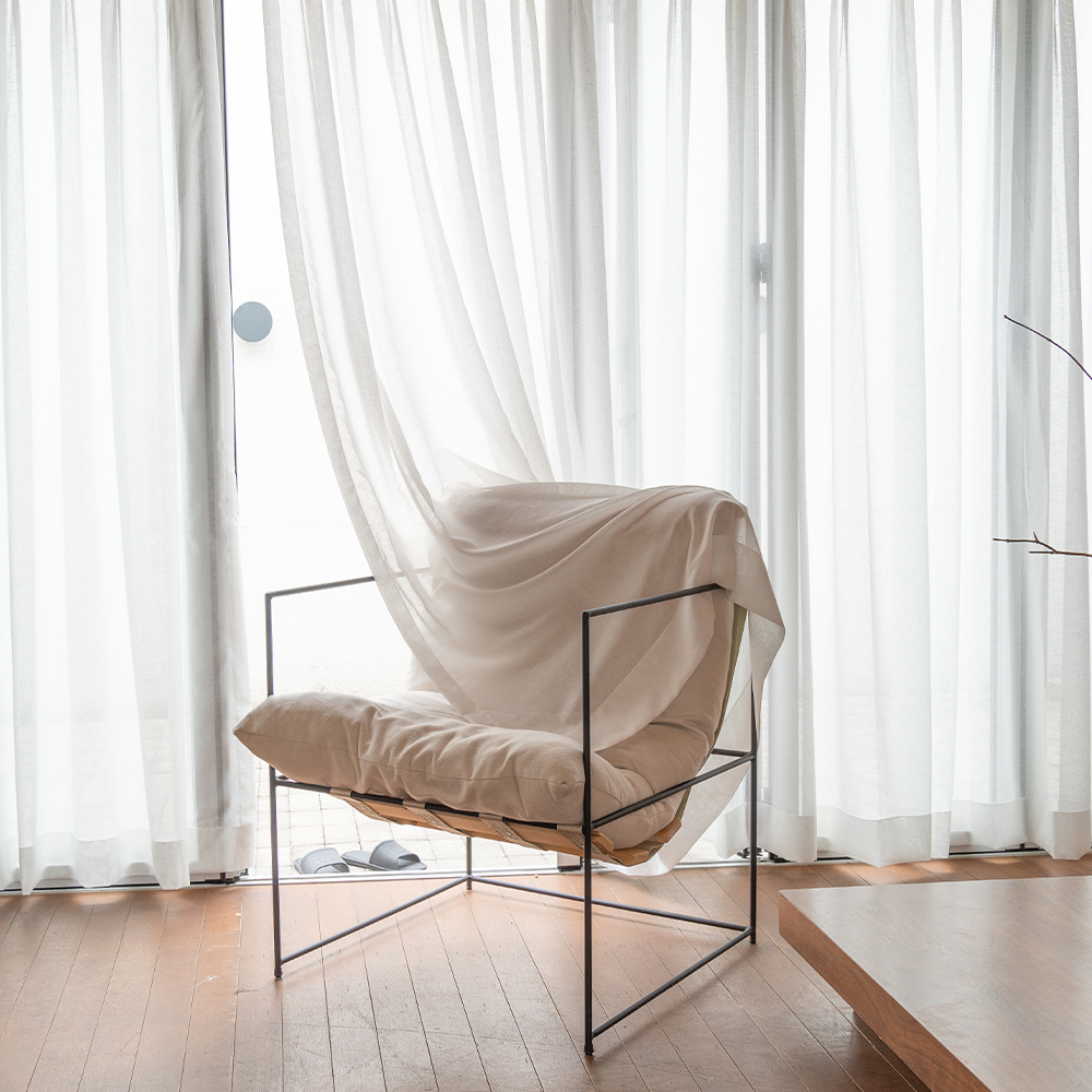 먼지없는 향균 네츄럴 차르르 나비주름 이음선없는 린넨커튼