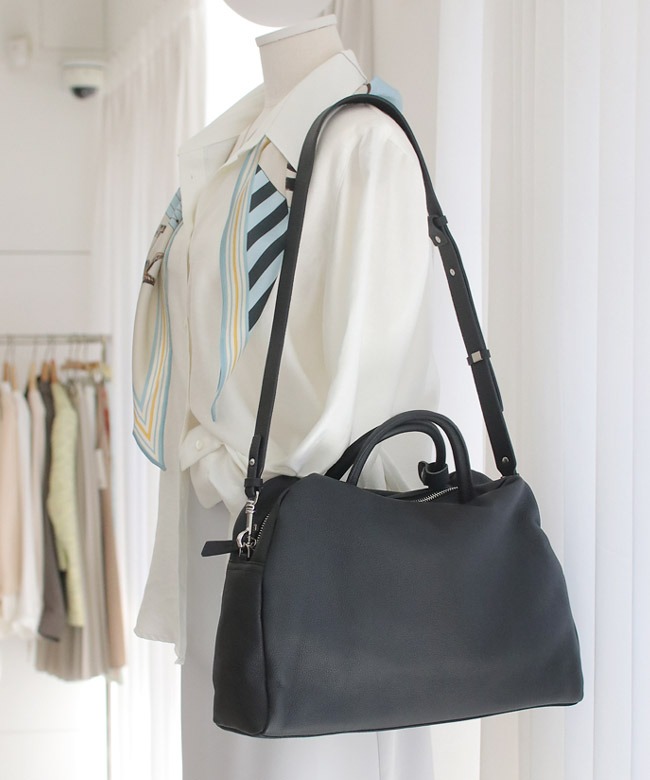 LEATHER 소프트 볼링백 라지 [1COLOR] - 상세 이미지 5