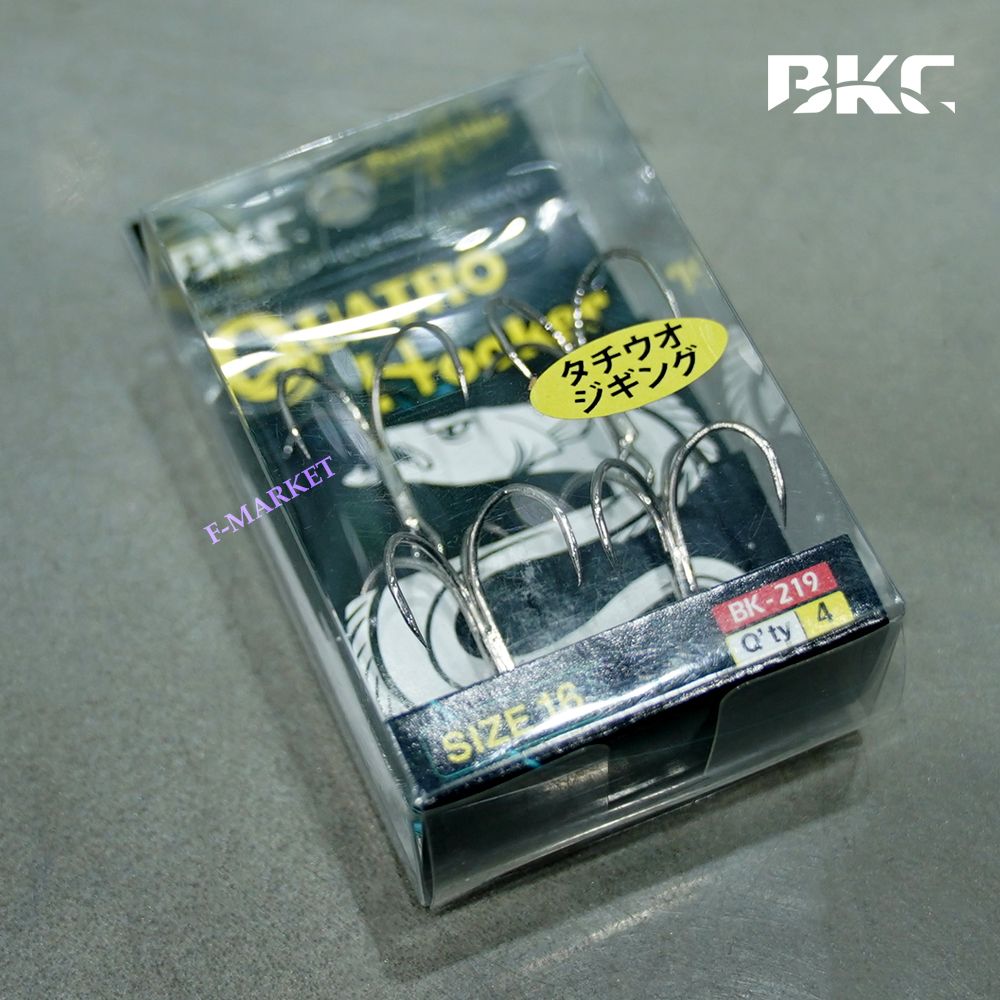 백경 콰트로훅 갈치지깅 야광 바늘 18호 BK-220 - 상세 이미지 2