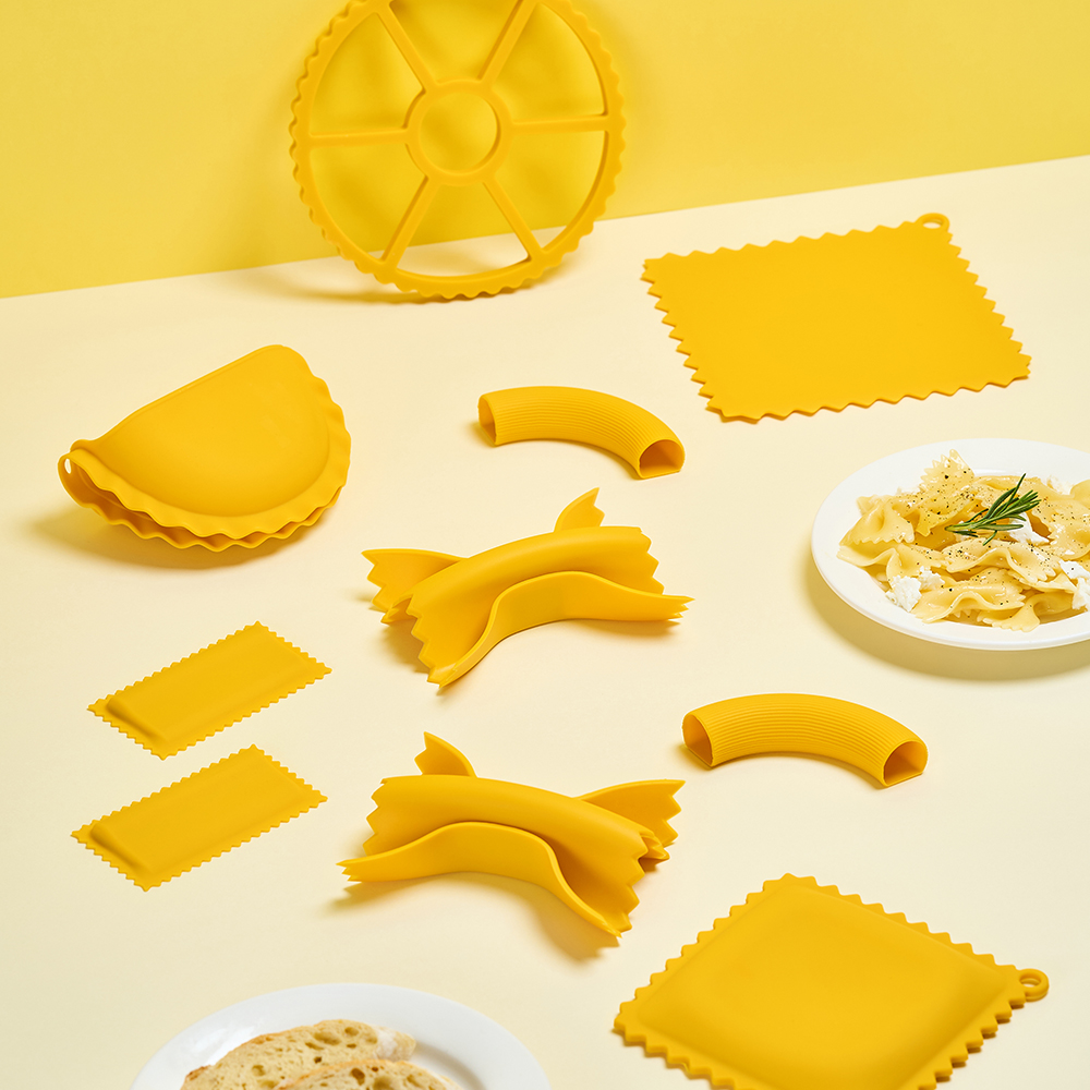 [1+1] 바겐슈타이거 PASTA 실리콘 시리즈 7종 택1 마카로니 수저받침대 2ea - 상세 이미지 2