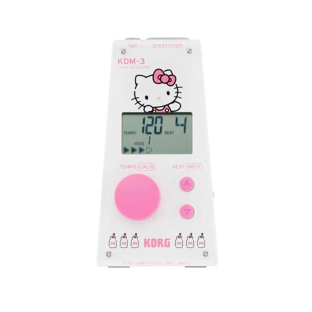 코르그 KORG 산리오 헬로키티 메트로놈 디지털 KDM-3-KT - 상품 이미지