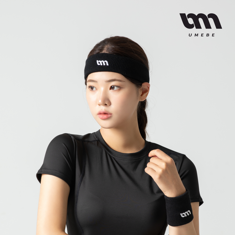 스포츠 헤어밴드 운동 헬스 러닝 땀흡수 머리띠 이미지 8