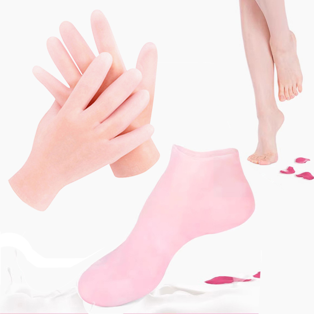 실리콘 보습양말 발바닥 발 뒤꿈치 갈라짐 패치 뒷꿈치패드 - 상세 이미지 2