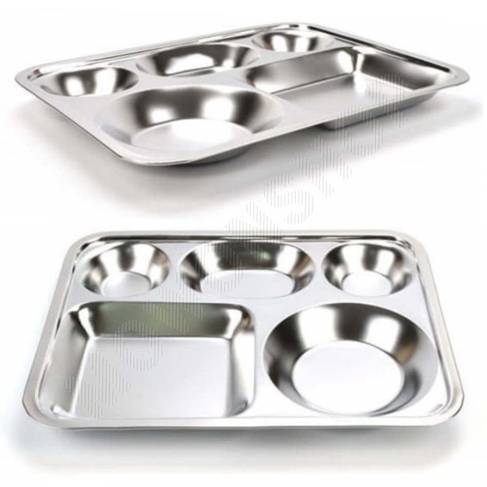 급식판 학교 군대 개인 어른 1인 구내 식당 국산 3구 스텐 식판