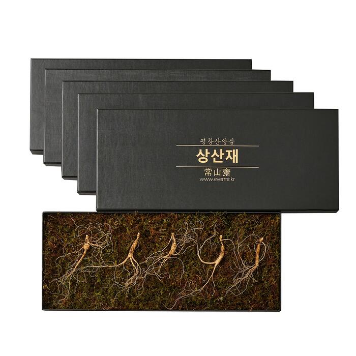 상산재 산양삼 장뇌삼 산양산삼 산삼 7년근 5뿌리 선물세트 - 상세 이미지 2