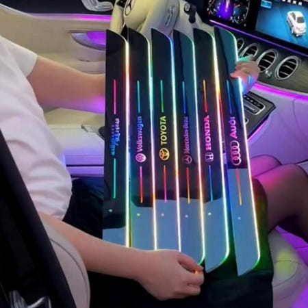 [해외]사이드스텝 LED 도어라이트 승용차 SUV 벤츠 BMW 수입차