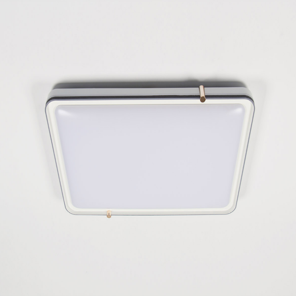 KS인증/무료+당일발송 LED IOT 리모컨 거실등 아파트 사각 거실 조명 등 150W, 전구색주백색주광색 이미지 8
