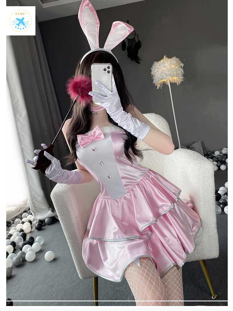바니걸 산타걸 의상 년말파티 코스프레 - 상세 이미지 4