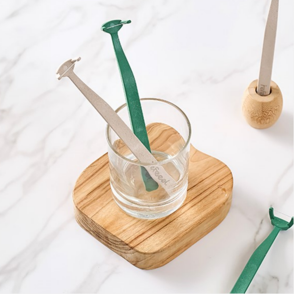 어금니 치실 휴대용 간편 칫솔형 치실세트 이쑤시개 손잡이 치간솔