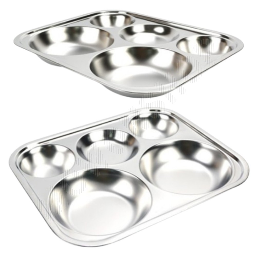 초등학생 식판 초등 학교 급식판 요양원 환자 3구 스텐