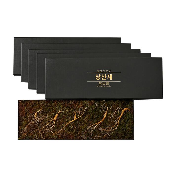 상산재 산양삼 장뇌삼 산양산삼 산삼 10년근 5뿌리 5+1 선물세트 - 상세 이미지 2