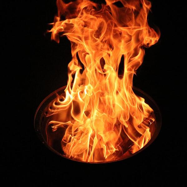 이중연소 원형 화로대 대형 불멍 우드 스토브