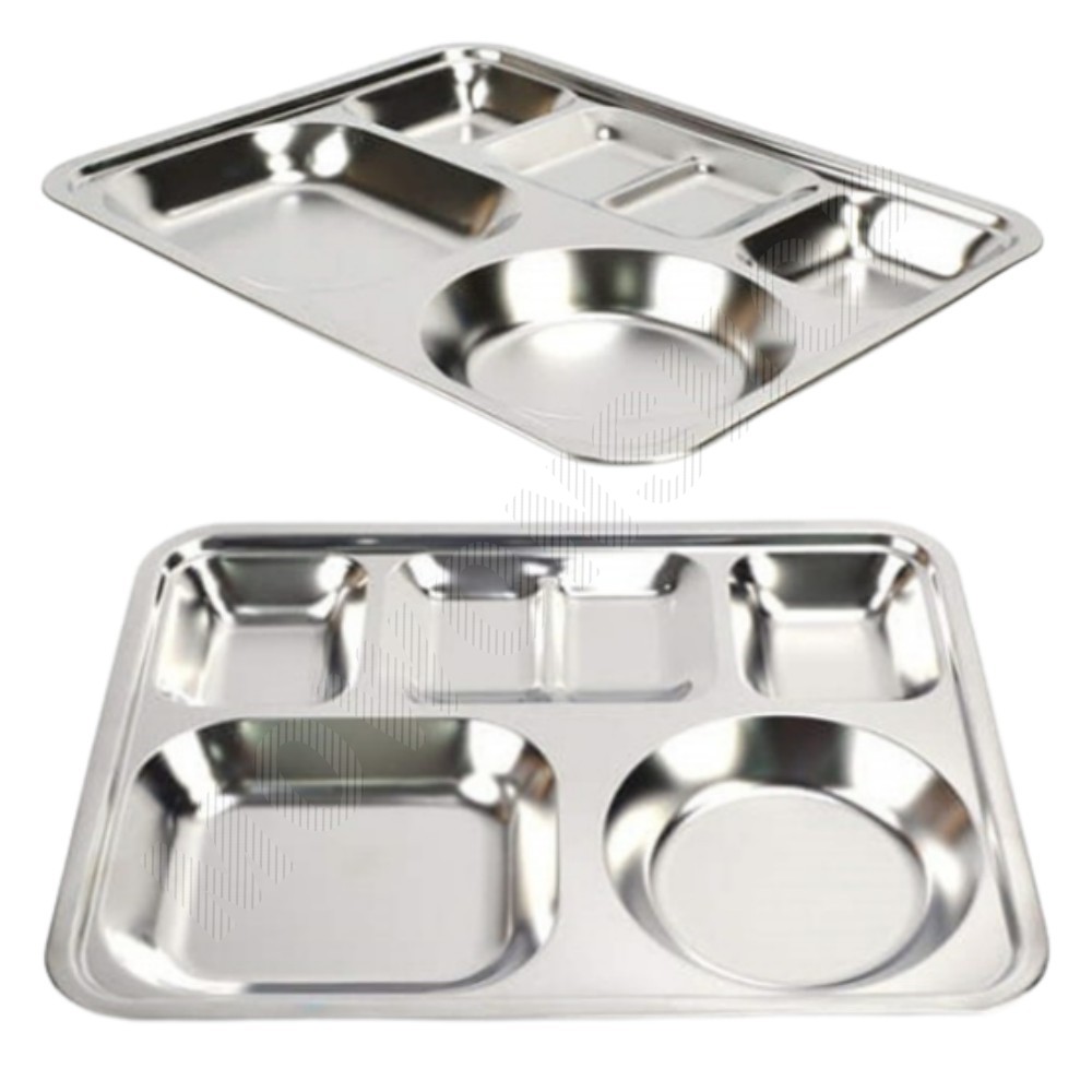 군대 식판 군용 개인 어른 1인 구내 식당 학교 급식판 4구