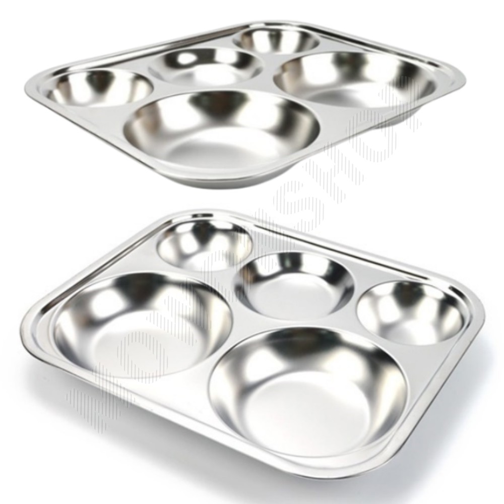 학교 급식판 군대 개인 어른 1인 구내 식당 식판 3구