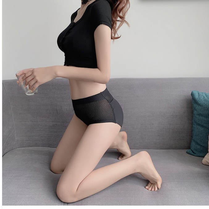 엉덩이보정속옷 청바지뒷태 골반똥배힙업패드 여름용 엉뽕팬티 메쉬 골반뽕팬티 아랫배 여름거들 - 상세 이미지 3