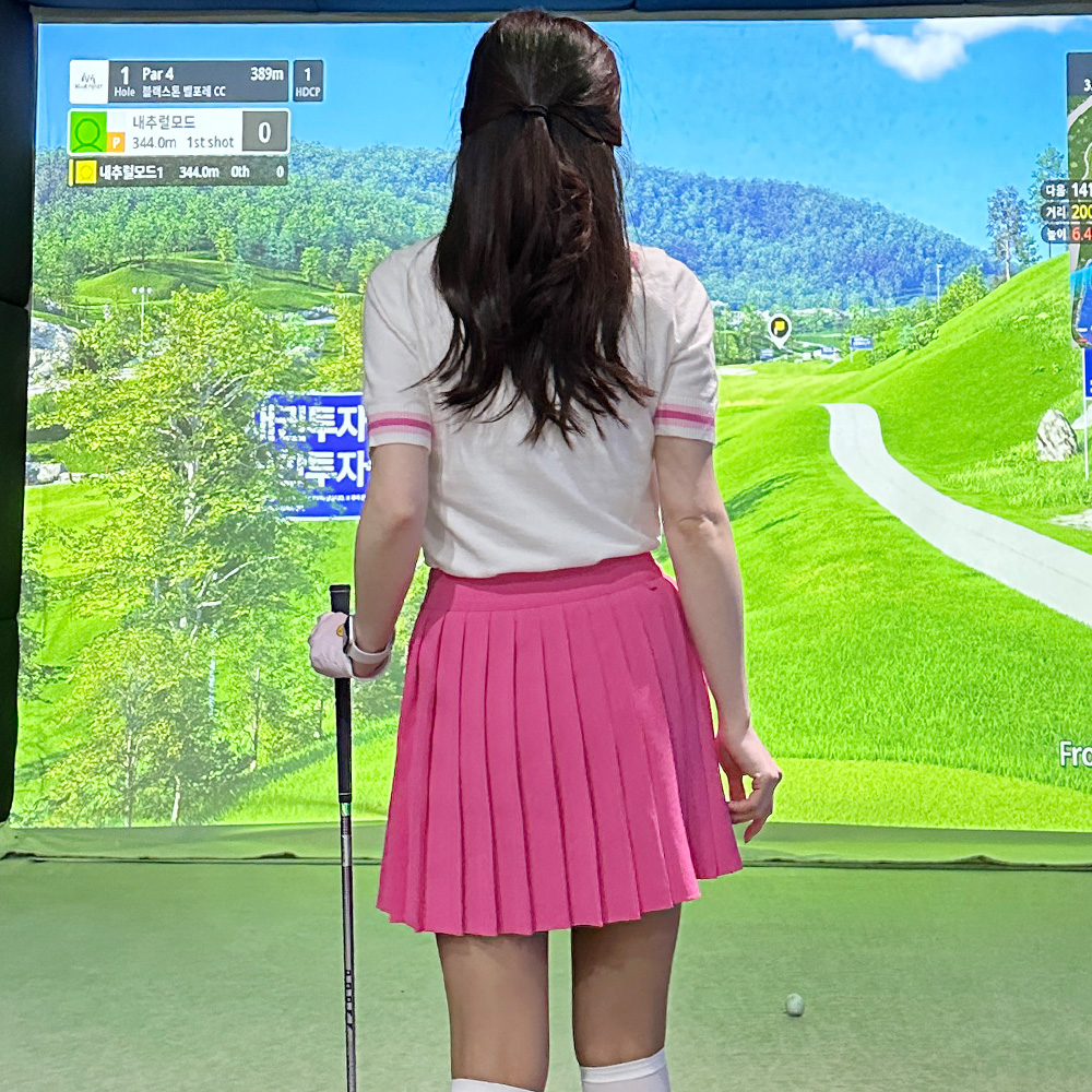 골프치마바지 골프플리츠스커트 - 상세 이미지 5