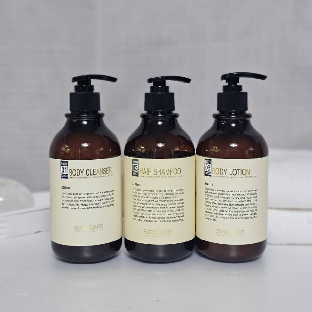 에바끌레르 끈적임없는 식물성추출물 내추럴 바이오 미네랄 바디 500ml 3종세트 이미지 6