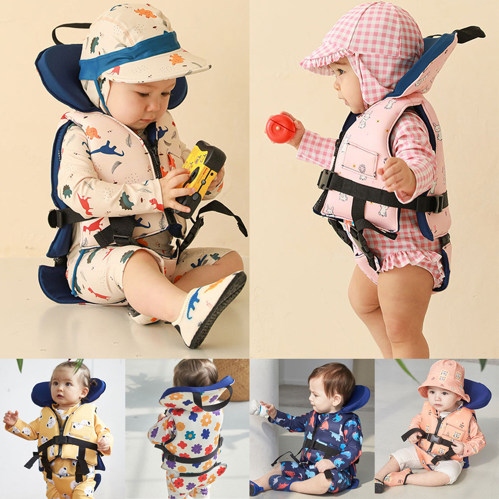 유아 구명조끼 아기 돌 두돌 키즈 네오플랜 힙쉴드 쥬라기 수영조끼 비닐보관백