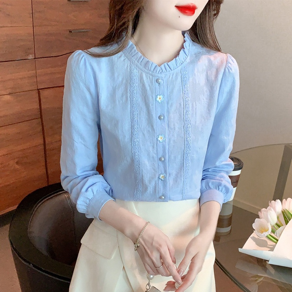 돌싱포맨 하희라 셔츠 블라우스 쉬폰 하이틴 옷 패션 의상 세번째 결혼 오승아 - 상세 이미지 4