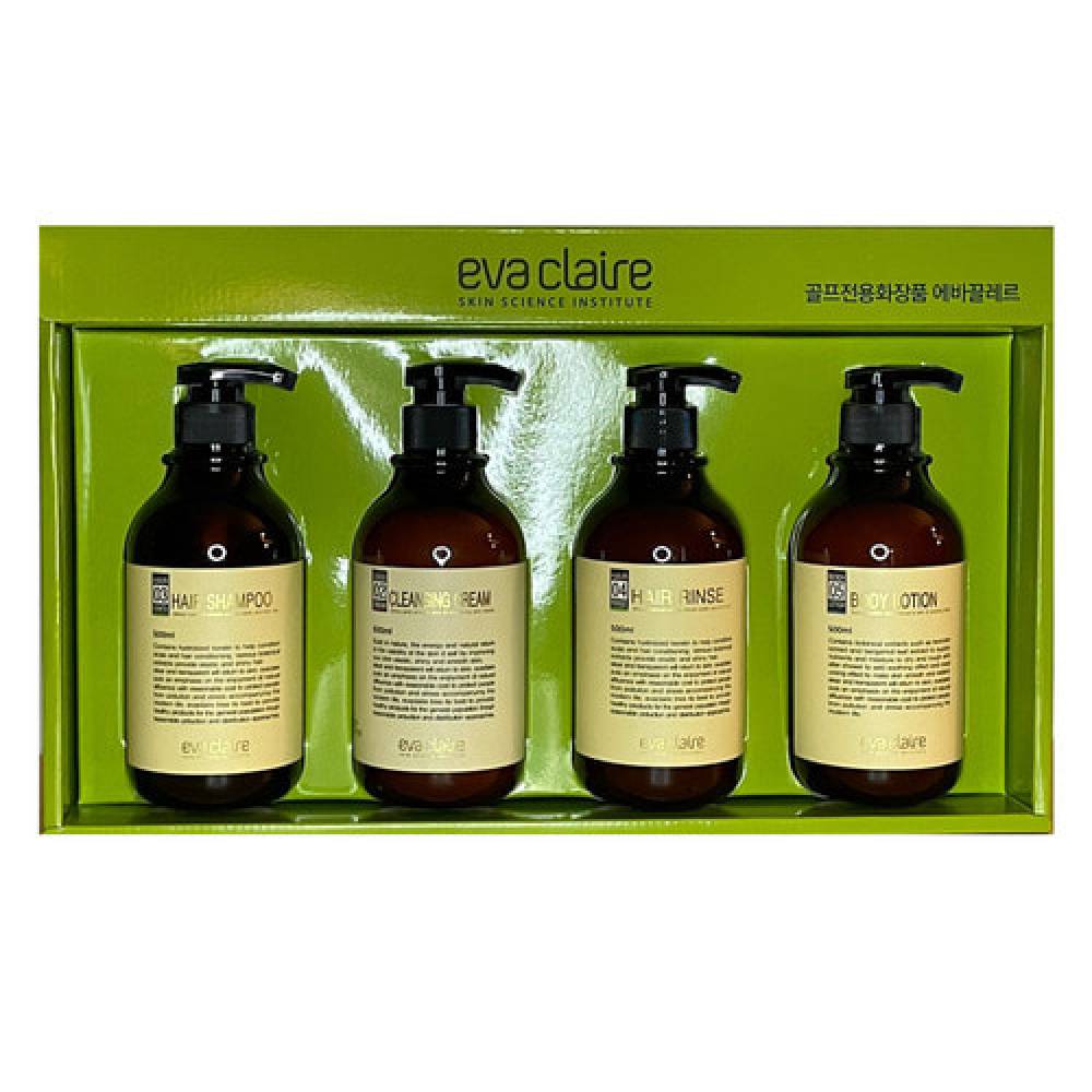 에바끌레르 끈적임없는 식물성추출물 내추럴 바이오 미네랄 바디 500ml 4종세트 - 상세 이미지 3