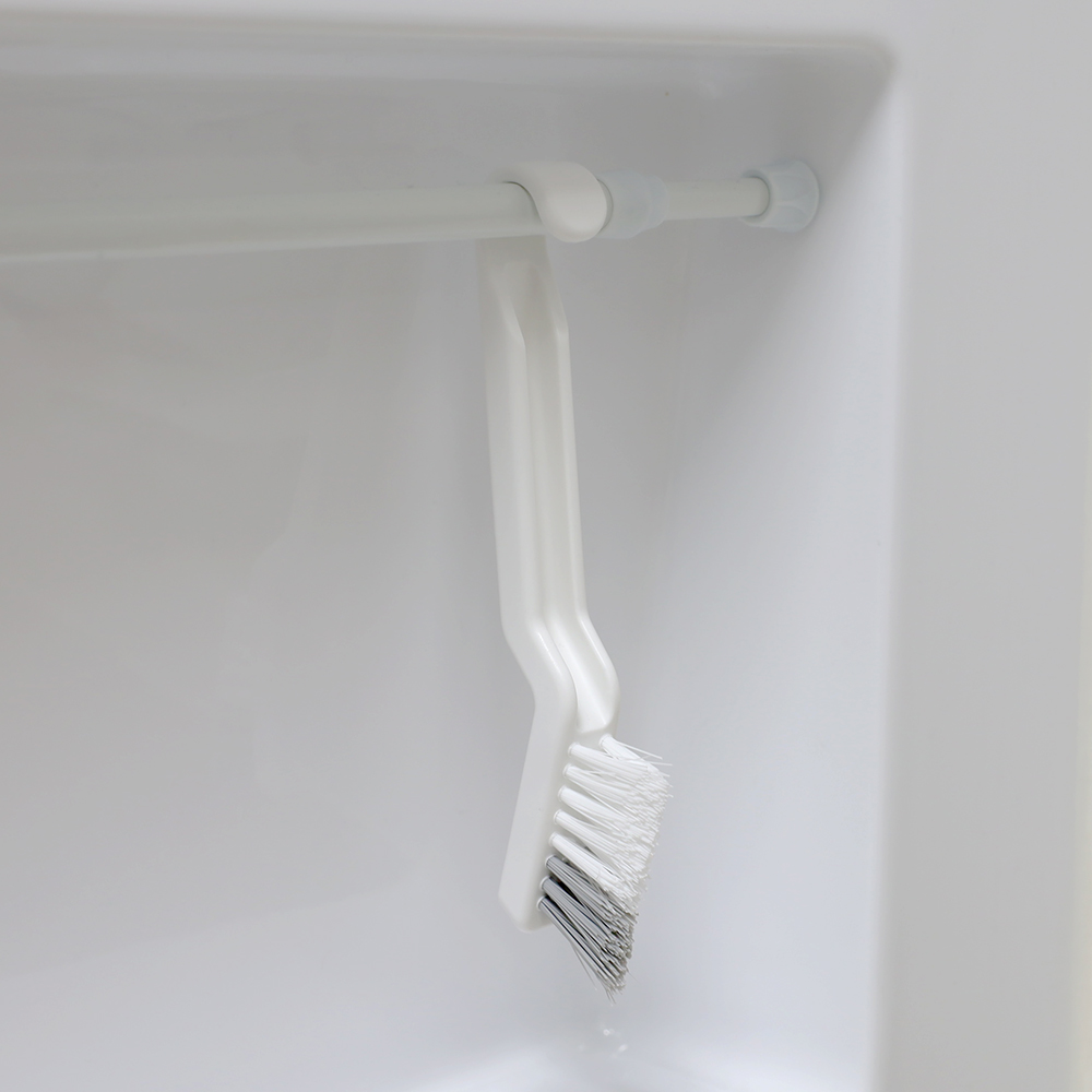 걸이형 욕실 청소솔 v컷 단단한 모