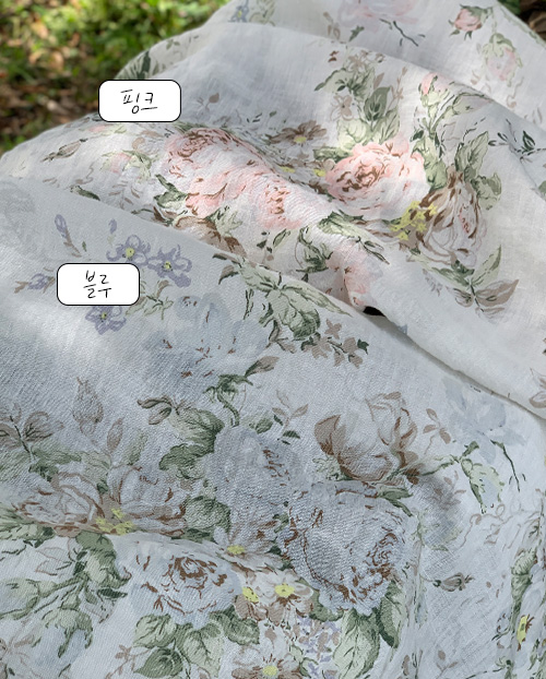 더블유패브릭 레이스 워싱처리 퓨어 21수 대폭 린넨천 원단 매트 커튼 가방 셔츠 쿠션 파우치 천가게 - 상세 이미지 2