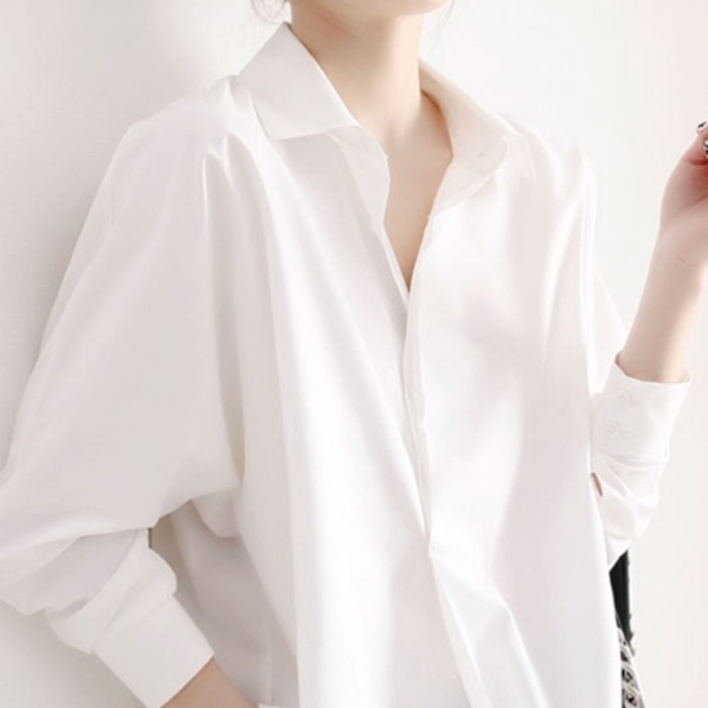 원더풀 월드 5회 김남주 화이트 탑 셔츠 데일리 청순한 옷 패션 의상 웨딩임파서블 박아인 - 메인 이미지