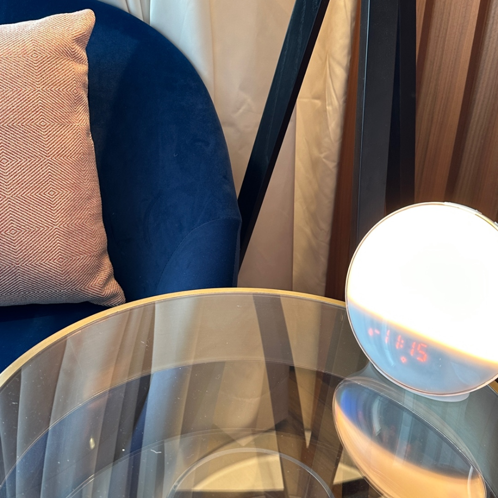 태양 탁상 알람 시계 햇빛 빛 조명 미라클모닝 무드등 해뜨는 특이한 해오름 선라이즈 일출