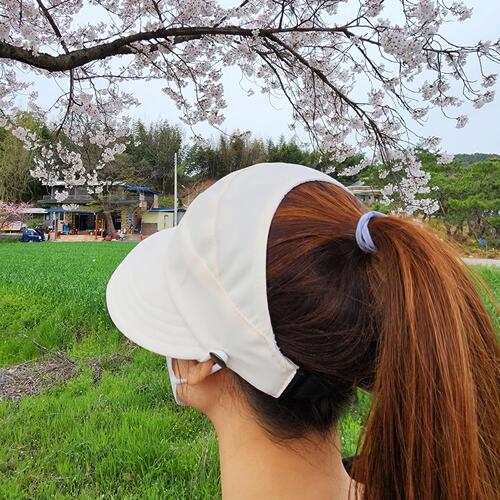 시감마켓 여성 여름 버킷햇 접이식 와이드 벙거지 모자 - 상세 이미지 5