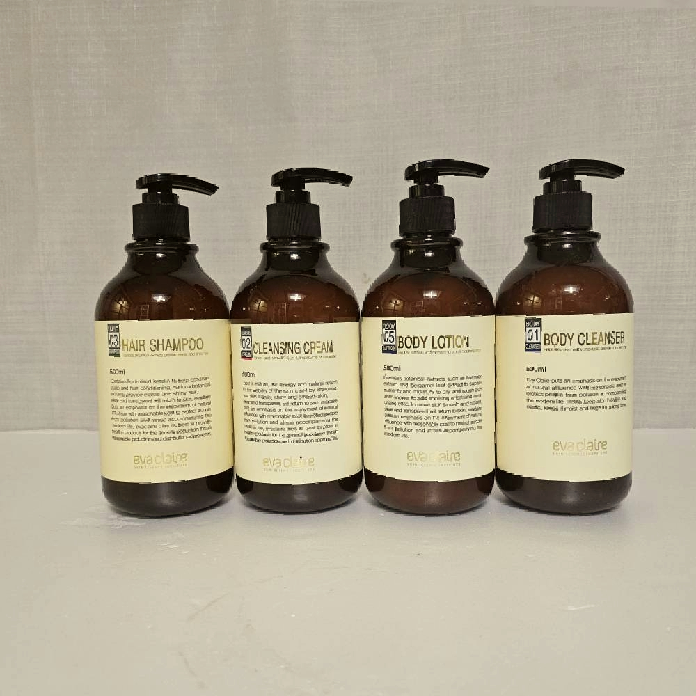 에바끌레르 끈적임없는 식물성추출물 내추럴 바이오 미네랄 바디 500ml 4종세트 - 상세 이미지 5