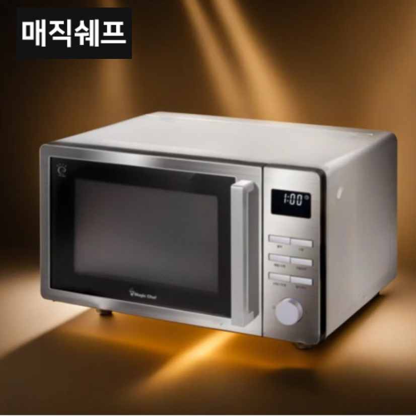 플랫 타입 전자 레인지 대용량 무회전 매장 플랫형 전자 렌지