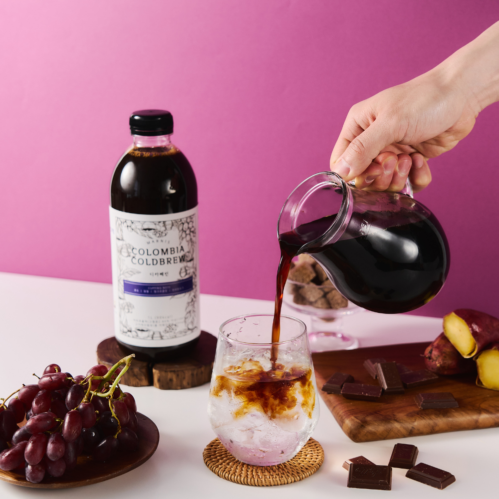 1L+1L 마르니스 디카페인 콜드브루 원액 더치커피 액상 커피 답례품 콜롬비아 대용량 이미지 3