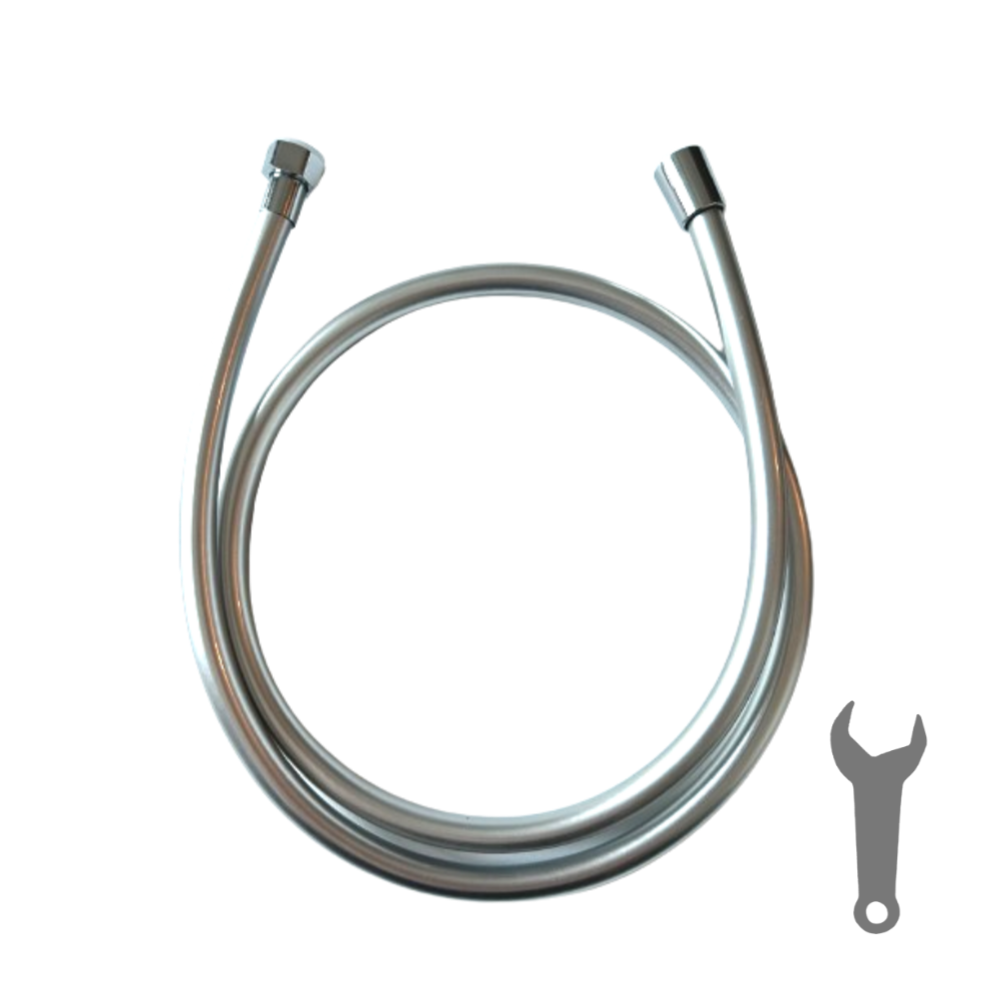 물때방지 꼬임방지 샤워호스 1.5m 스패너 포함