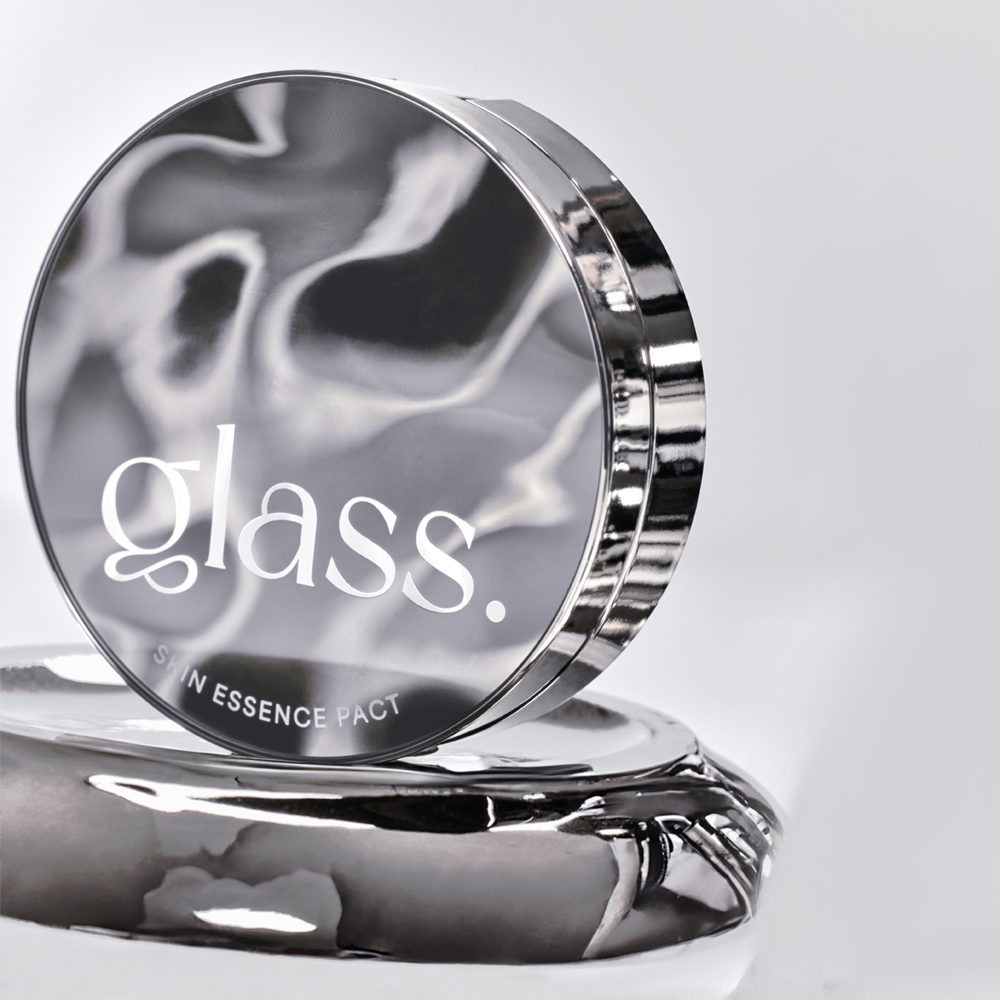 에이지투웨니스 글래스 스킨 에센스 팩트 퍼펙트 12.5g 본품+리필(+퍼프5매)  (SPF50+) 광채 촉촉 커버 파운데이션 제품 이미지